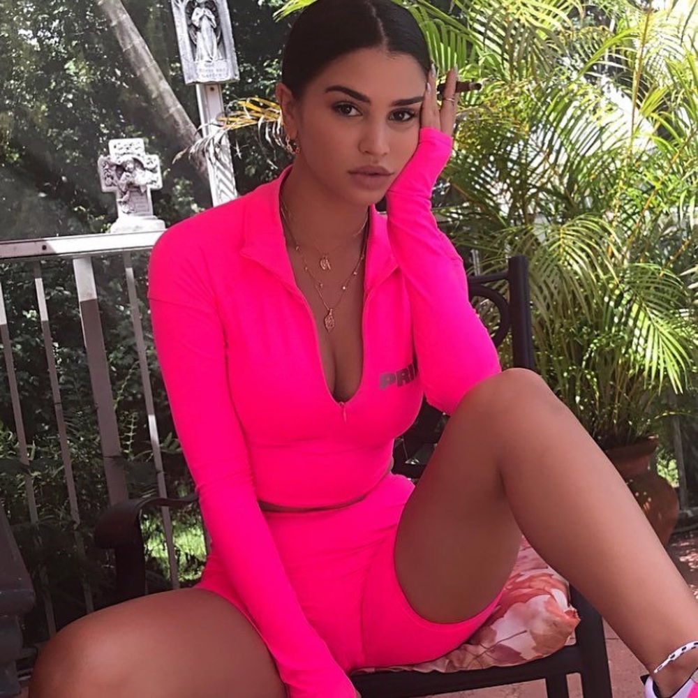 PRIX WORKSHOP Knit Top Pink (NEW WITH TAGS)